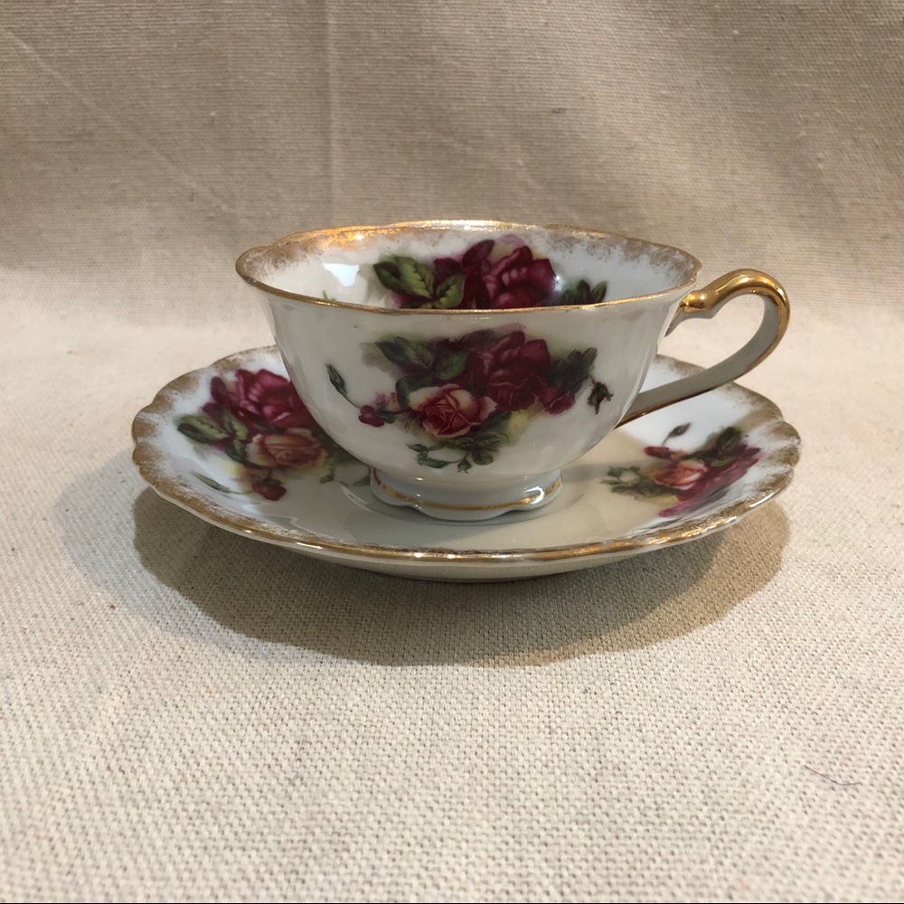 Chase Hand-Decorated Rose Set